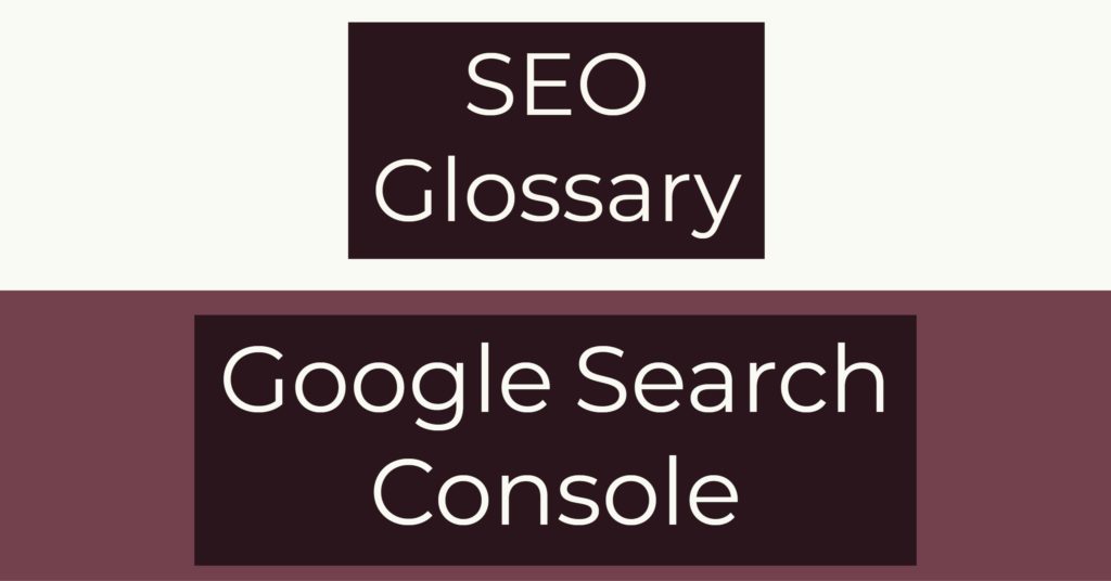 Google Search Console