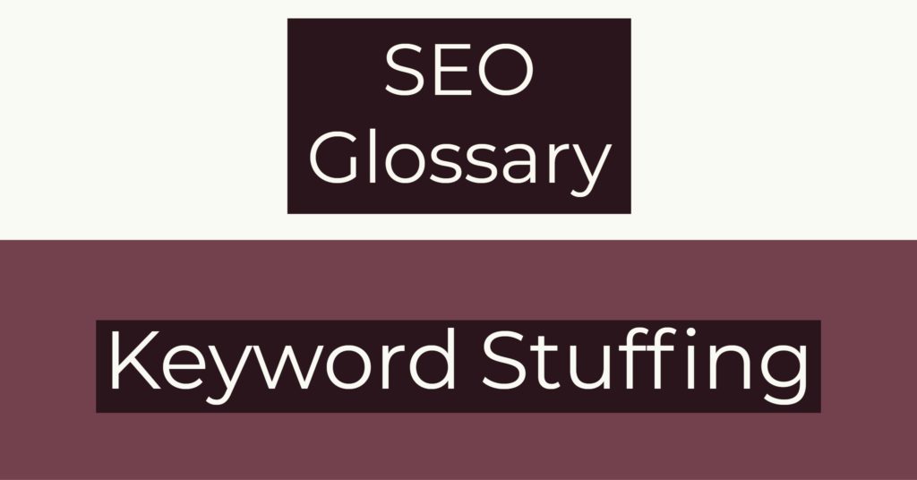 keyword stuffing